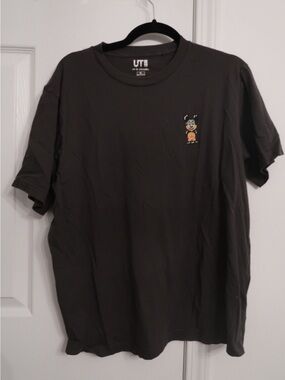 Uniqlo UT Black Short Sleeve Tee Disney Mickey by Steven Harrington